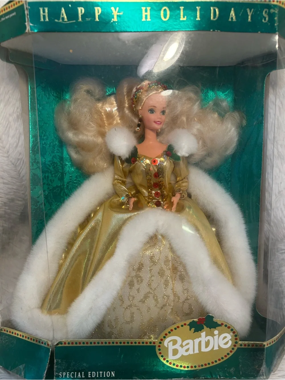 Happy Holidays Special Edition 1994 Collector Barbie Doll